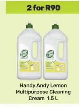 Game Handy Andy Lemon Multipurpose Cleaning Cream 1.5 L offer