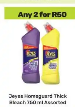 Game Jeyes Homeguard Thick Bleach 750 ml Assorted offer