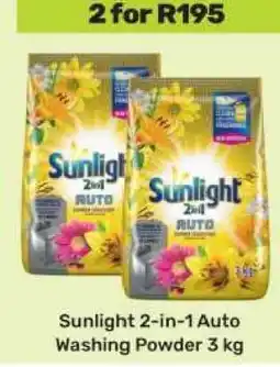 Game Sunlight 2-in-1 Auto Washing Powder 3 kg offer