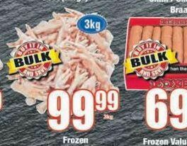Boxer Chicken feet offer