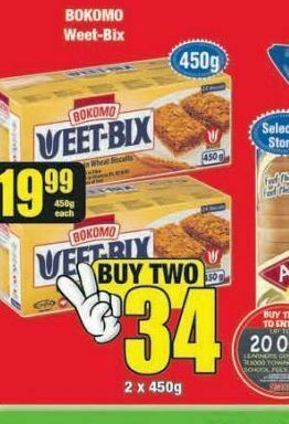 Boxer Bokomo weet-bix 2 offer