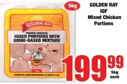Boxer GOLDEN RAY IQF Mixed Chicken Portions offer
