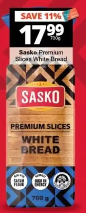 Sasko Premium Slices White Bread