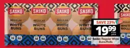 Checkers Sasko Regular White Buns/Rolls offer