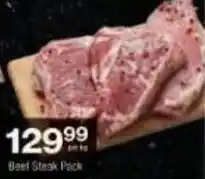 Checkers Hyper Beef Steak Pack offer