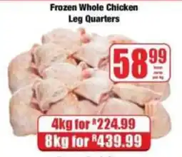 Boxer Frozen Whole Chicken Leg Quarters offer