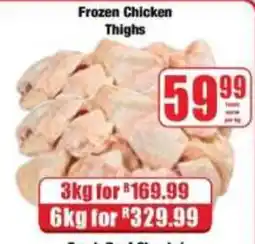 Boxer Frozen Chicken Thighs offer