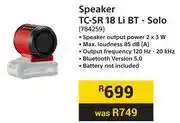 Builders Warehouse Einhell Speaker TC-SR 18 Li BT-Solo 784259 offer