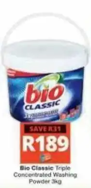 Checkers Hyper Bio Classic Triple Concentrated Washing Powder offer