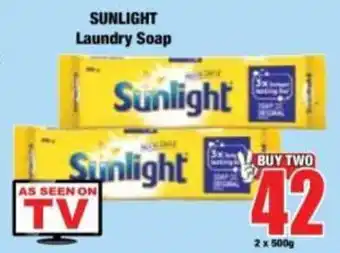 Boxer Sunlight Laundry Soap offer