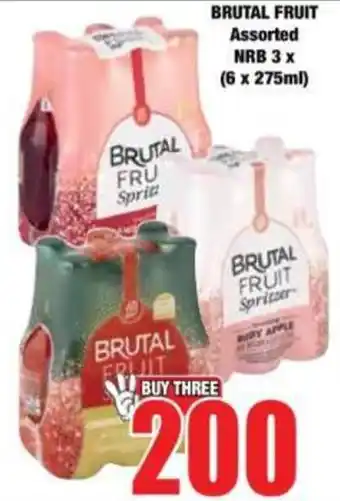 Boxer BRUTAL FRUIT Spritzer Assorted offer