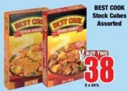 Boxer BEST COOK Stock Cubes Assorted offer