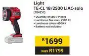 Builders Warehouse Einhell Light TE-CL 18/2500 LiAC Solo 784257 offer