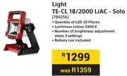 Builders Warehouse Einhell Light TE-CL 18/2000 LiAC Solo 784256 offer