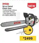 Builders Warehouse Ryobi 56cc Petrol Chain Saw CS-5650 480673 offer