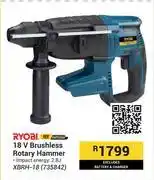 Builders Warehouse Ryobi 18V Brushless Rotary Hammer XBRH-18 735842 offer