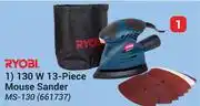 Builders Warehouse Ryobi 130W 13-Piece Mouse Sander MS-130 661737 offer