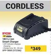 Builders Warehouse Ryobi 18V Li-Ion Smart Charger XPP-9000 572386 offer