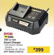 Builders Warehouse Ryobi 18V Li-Ion Smart Charger XPP-9000 734272 offer