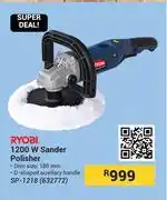 Builders Warehouse Ryobi 1200W Sander Polisher SP-1218 632772 offer