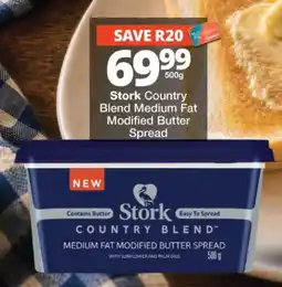 Checkers Stork Country Blend Medium Fat Modified Butter Spread offer