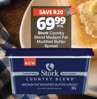 Stork Country Blend Medium Fat Modified Butter Spread