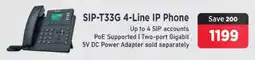 Mitabyte Yealink SIP-T33G 4-Line IP Phone offer