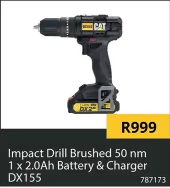 Impact Drill Brushed 50 nm DX155