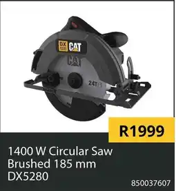 Builders Warehouse CAT 1400 W Circular Saw offer