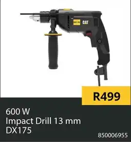 Builders Warehouse CAT Impact Drill 13 mm DX175 offer