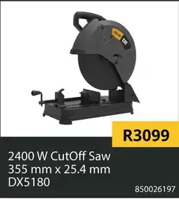 Builders Warehouse CAT CutOff Saw offer