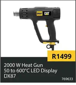 Builders Warehouse CAT DX87 Heat Gun offer