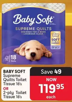 Makro Baby Soft Supreme Quilts Toilet Tissue offer