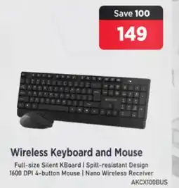 Mitabyte Astrum Wireless Keyboard and Mouse offer