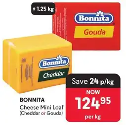 Makro BONNITA Cheese Mini Loaf offer