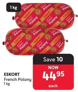 Makro ESKORT French Polony offer