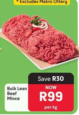 Makro Bulk Lean Beef Mince offer