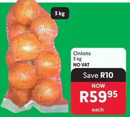 Makro Onions offer
