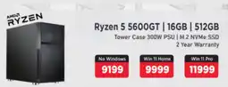 Mitabyte PCBuilder AMD Ryzen 5 5600GT 16GB 512GB offer