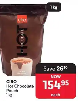 Makro Ciro Hot Chocolate Pouch offer