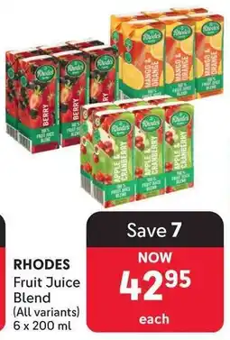 Makro RHODES Fruit Juice Blend offer
