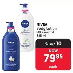 Makro NIVEA Body Lotion offer