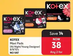 Makro KOTEX Maxi Pads offer