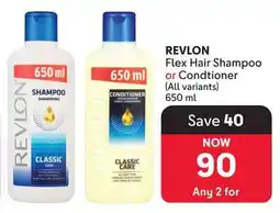 Makro Revlon Flex Hair Shampoo or Condtioner offer