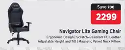 Mitabyte PCBuilder Navigator Lite Gaming Chair offer