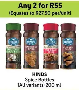 Makro Hinds Spice Bottles offer