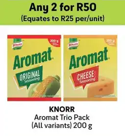 Makro Knorr Aromat Trio Pack offer