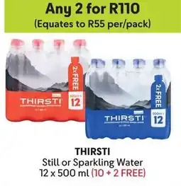 Makro Thirsti Still or Sparkling Water offer