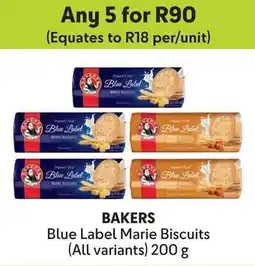 Makro Bakers Blue Label Marie Biscuits offer