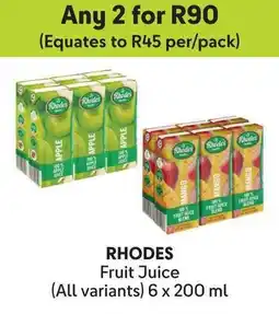 Makro Rhodes Fruit Juice offer